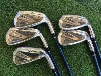 TaylorMade SIM2 MAX Eisensatz 6-9, Pw 5tlg Flex R Tensei Blue TM60 Graphit