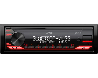 JVC KD-X182BT Bluetooth USB Digital Car Media Receiver Single DIN AM/FM Radio