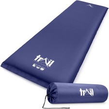 Extra Wide Self Inflating Sleeping Mat Foam Camping Mattress 186cm x 65cm x 10cm
