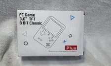 FC Game Handheld Console Red 3.0” 8 Bit Classic New Gamepad LCD Screen Retro