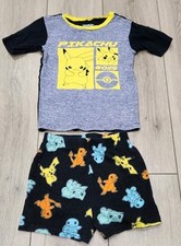 Pok mon Pikachu Kids Pajamas PJs Size 8 100 Cotton