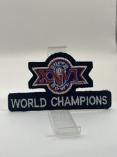 Super Bowl XXVI World Champions Patch