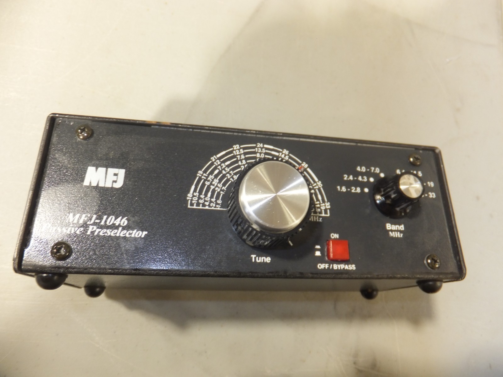 MFJ-1046 Passive Preselector For Ham Receivers / Transceiver