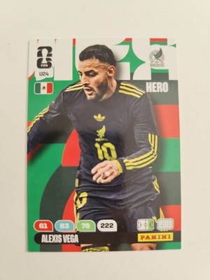 Panini Adrenalyn XL FIFA World Cup 2026 Upgrade Set Mexico Alexis Vega U24