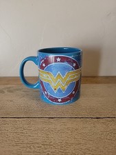 DC Comics Wonder Woman WW Insignia Logo Ceramic Coffee Mug Tea Cup 20oz