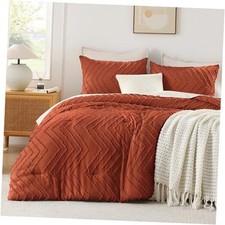 Burnt Orange California King Size California King 104"x96" 03 - Burnt Orange