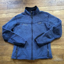Vintage Patagonia Polartec R Regulator Full Zip Fleece Women Small MADE in USA