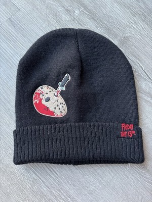 Friday The 13th The Final Chapter Spirit Halloween Beanie Hat Jason Voorhees