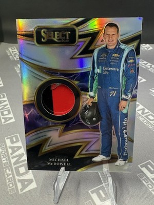 2025 Select Racing Michael Mcdowell Sparks ￼Race Used Material No. S-MMD