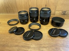 3 Lente Set: Quasi Mint Minolta AF Zoom Xi 28-105mm 100-300mm 35-200mm Lente