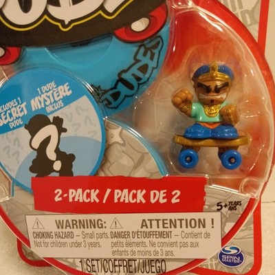 Tech Deck Dudes Series 1 Pack 2 Mini Figurines.