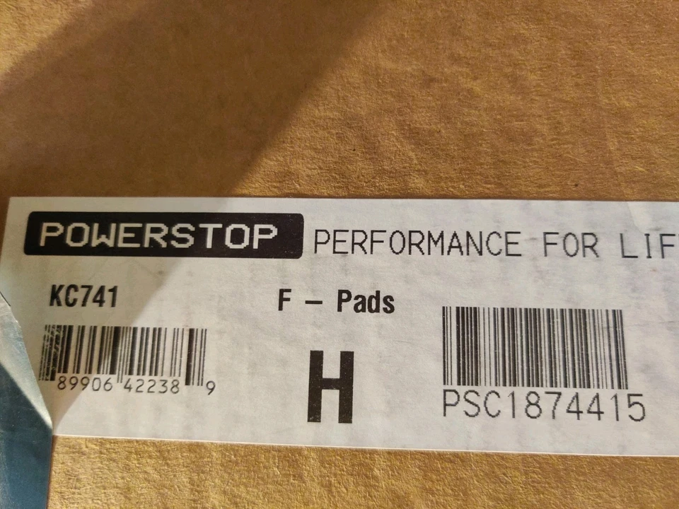 KC741 Powerstop Brake Disc and Caliper Kit Rear. INFINITI G20 01-02 Sentra 2001 - Image 3 of 4