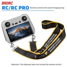 Neck strap with DJI RC remote control safety slogan (DJI Mini 3 Pro drone) Hangi