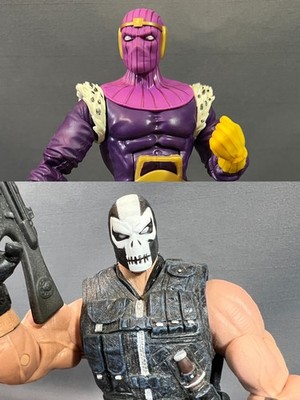 Marvel Legends CROSSBONES & BARON ZEMO 6-inch figures Super Villains lot of 2