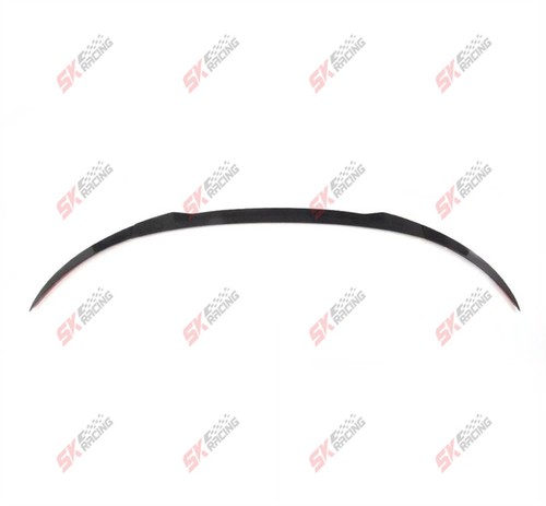 Gloss Black/Forged/Carbon Fiber Rear Spoiler Wing For Audi TT TTS TTRS Coupe 16+ - Picture 17 of 23