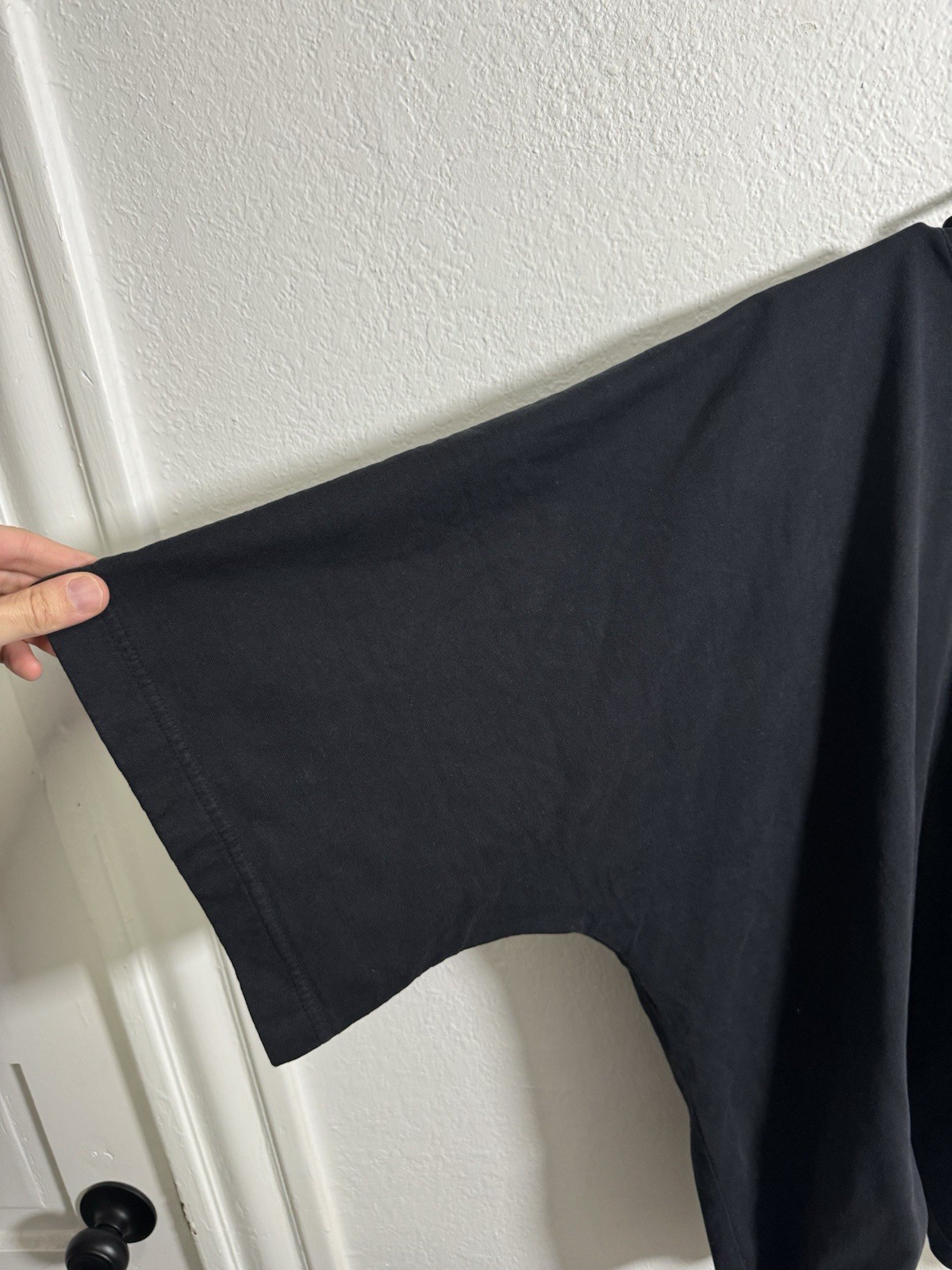 Yeezy X GAP Crop 22 TEE Black Men’s Size L Kanye West YE NEW thumbnail 2