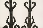 ANTIQUE IRON STRAP HINGES FROM CHURCH DOOR - LARGE 24" / HEAVY - TEXTURED — photo 5