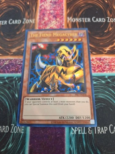 Yugioh The Fiend Megacyber PSV-EN100 Ultra Rare Unlimited Near Mint