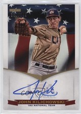 2012 USA Baseball National Team 18U Signatures 330/349 John Kilichowski Auto q7x