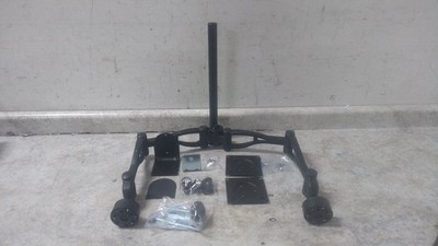 Fellowes 8041701 22 Lb Weight Capacity Black Steel Dual Monitor Arm