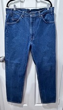 Levis 505 Orange Tab Medium Wash Blue Denim Jeans Vintage 1995 38 X 32 Pristine