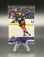 23-24 Upper Deck Series 2 Young Guns Leo Carlsson Rc 468 Ducks