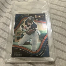 2022 Select Draft Picks Blue Field Level #191 Ronde Barber - Virginia Encased