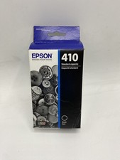 T410020 OEM Epson 410 Black Ink. Expired