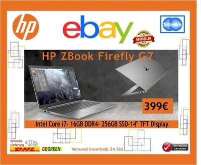 HP ZBook Firefly 14 G7-14 '- Core i7-10610U-16GB-256GB SSD-Win10 Pro-#Sehr Gut
