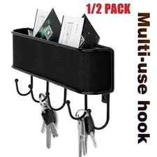 Key Holder Letter Holder Key Rack Organizer for Entryway Kitchen Wall Mount 