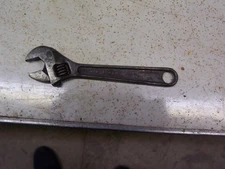 VINTAGE CRESCENT 6 INCH ADJ. CRESCENT WRENCH/DROP FORGED