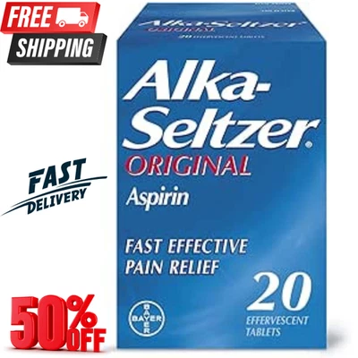 Alka-Seltzer Original - 20 Effervescent Tablets