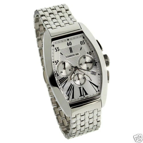 CERRUTI MENS GRANDE CLASSICO SWISS SS CHRONO WATCH NEW eBay
