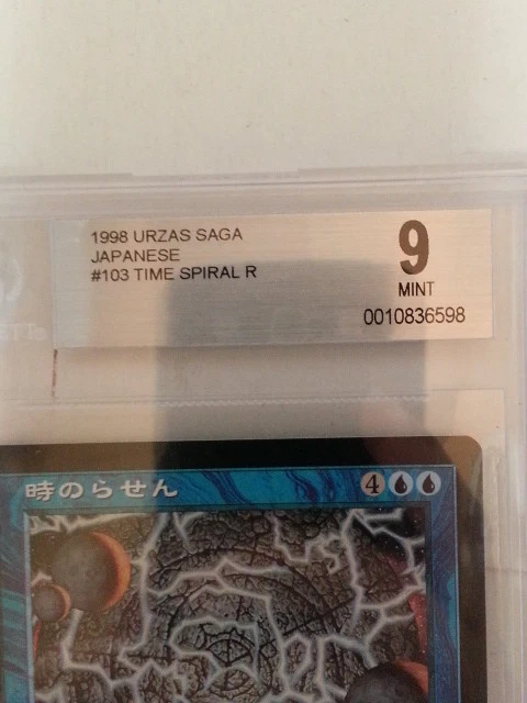 MTG Time Spiral Japanese US BGS 9 - Image 3 of 3