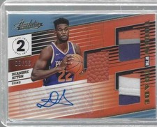 DEANDRE AYTON 2018-19 ABSOLUTE TOOLS OF THE TRADE TRIPLE PATCH AUTO RC #D 5/25