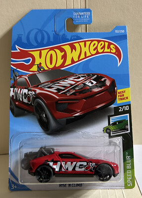 Hot Wheels Rise  N Climb Speed Blur 2/10 132/250. T18