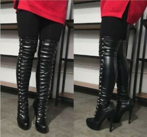 knee tight boots