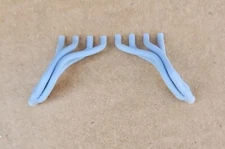 RESIN 3D PRINTED 1/18 FENDERWELL GASSER HEADERS