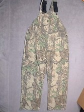 Vintage Spartan Realtree Camo Overalls Size 44x27 Actual Inseam USA Made