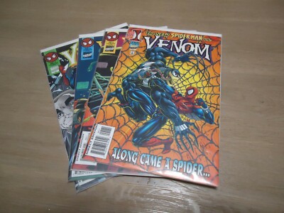 アメコミ・英語　ヴェノム　VENOM: ALONG CAME A SPIDER. Amazon.com: Venom: Along Came A Spider (1996) #3 (of 4) eBook