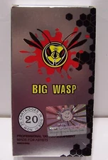 Big Wasp #12 1025M1 20 Tattoo Cartridges Needles Round Liner Artists EXP 03/2028