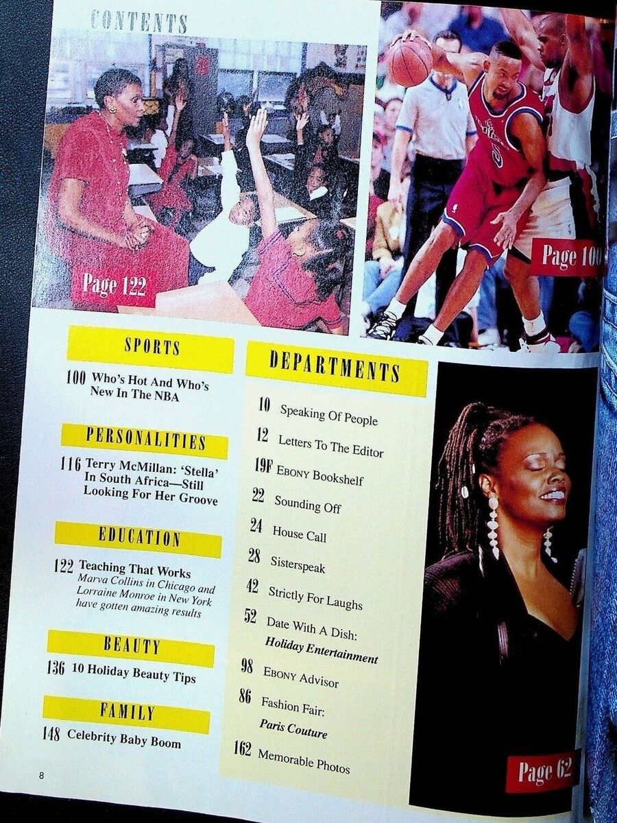 Ebony Magazine December 1996 Whitney Houston Michael Jordan Ebony Magazine December 1996 Whitney Houston Michael Jordan