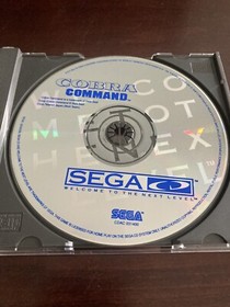 Cobra Command (Sega CD, 1992) CIB Complete in Box Disc is in MINT Condition
