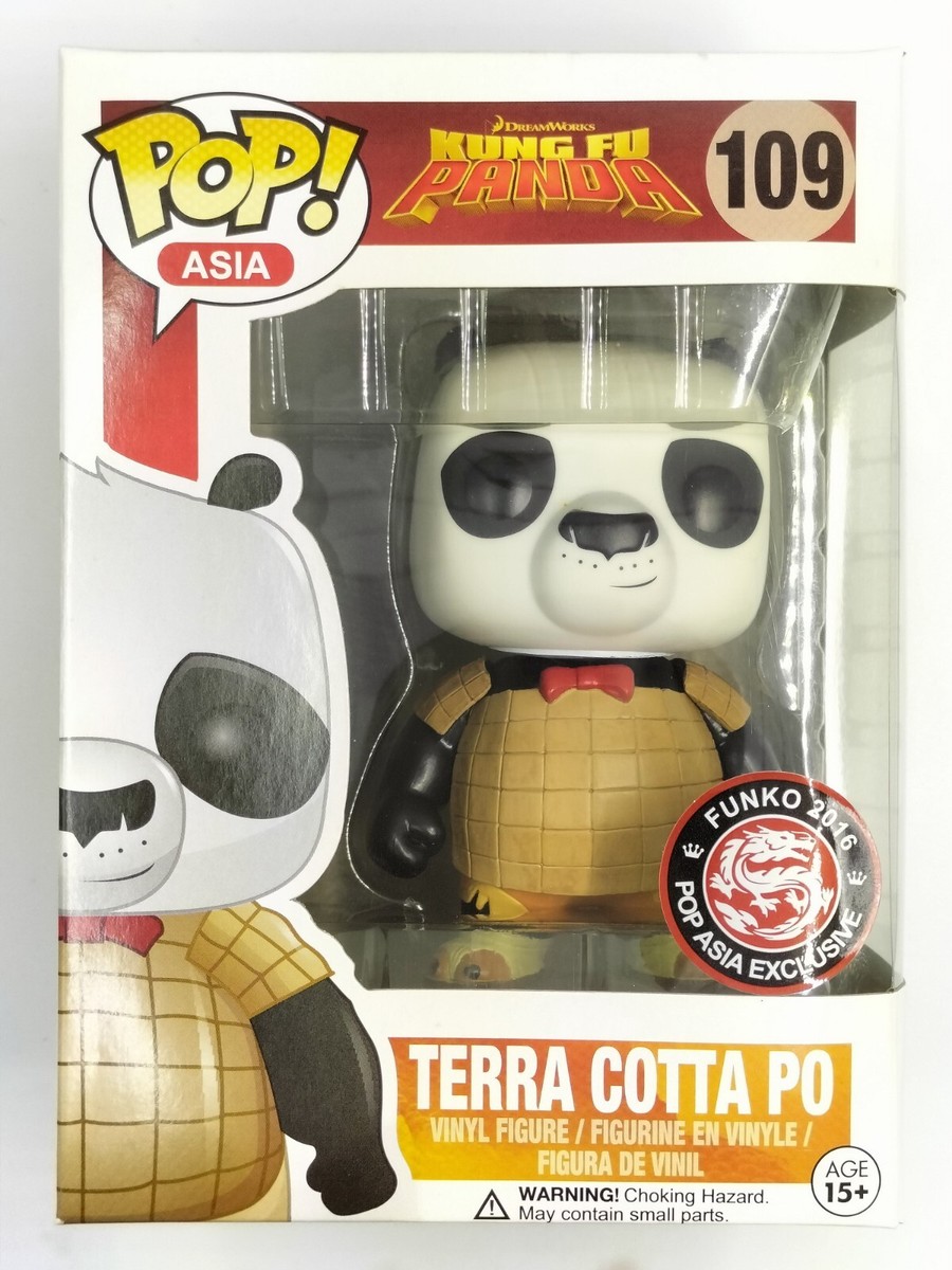 Funko Pop Asia Exclusive Terra Cotta Po #109 Kung Fu Panda