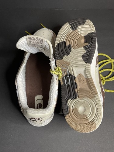 Vintage Nike Air Force 1 Premium Desert Chip Camo 313641-221 Size 9 NIB DS RARE - Picture 9 of 12