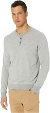 M495 NWT VINCE WOOL CASHMERE BIRDEYE HENLEY MEN SWEATER SIZE S 295