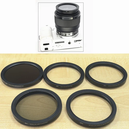 Magnetic Adapter Ring UV CPL Star ND Black Mist Filter for 52 58 67 77 mm Lenses