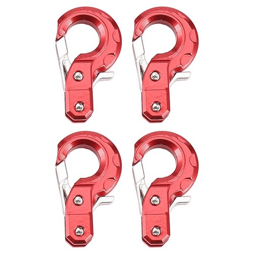 Clips Carrosserie RC – Lot 8 Ressorts Courbés – Compatible 1/8 1/10 – Métal Plastique