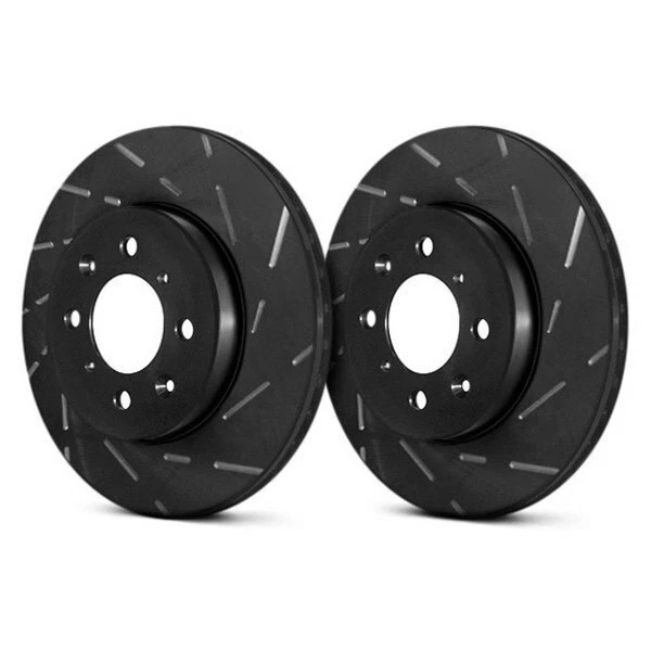 EBC USR BlackDash Series Sport Slotted 1-Piece Brake Rotors for 12-20 Ford F-150 Foto 3 de 4