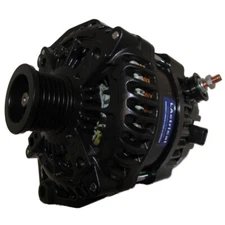 HIGH OUTPUT 300 AMP ALTERNATOR 6 PHASE CUSTOM BLACK COLOR For GM CADDY GMC CHEVY